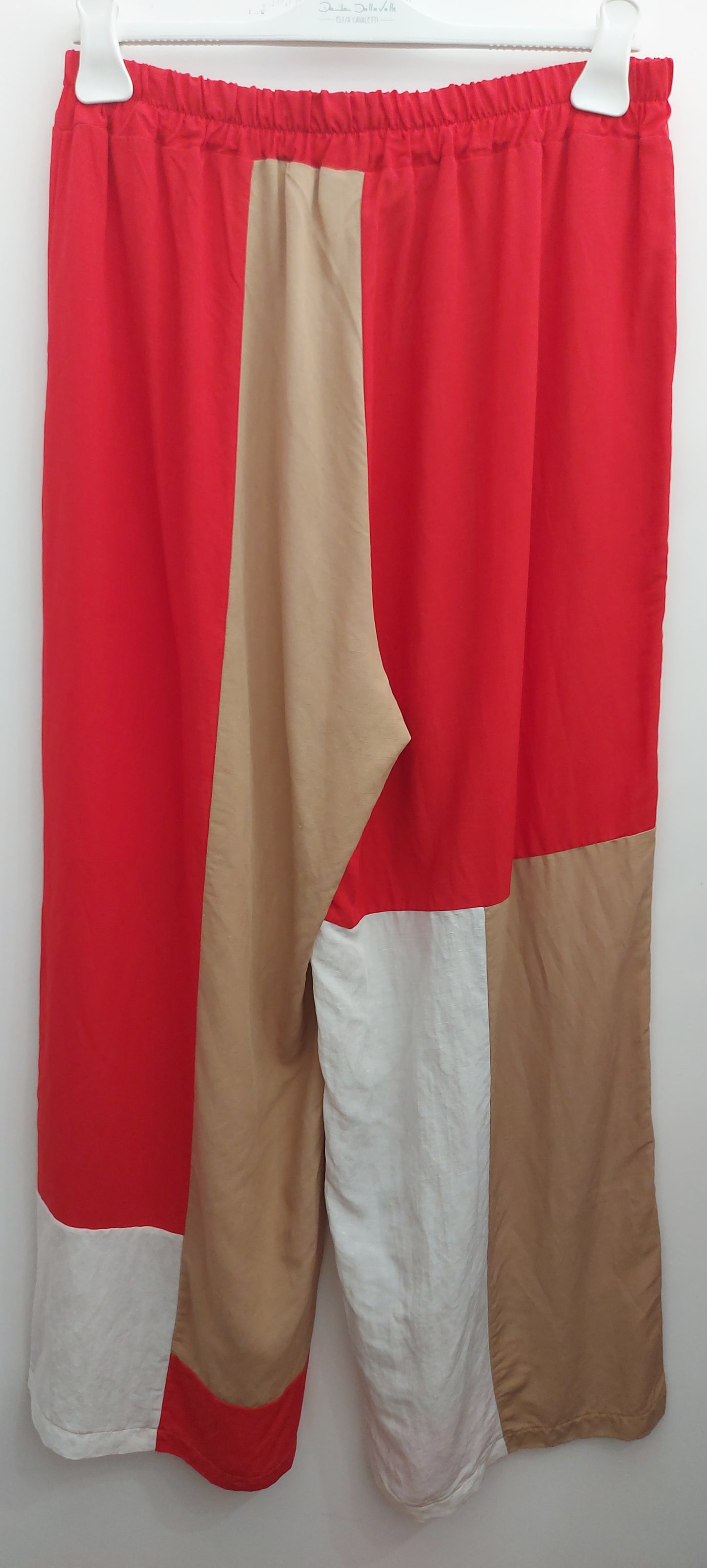 Pantalone color block