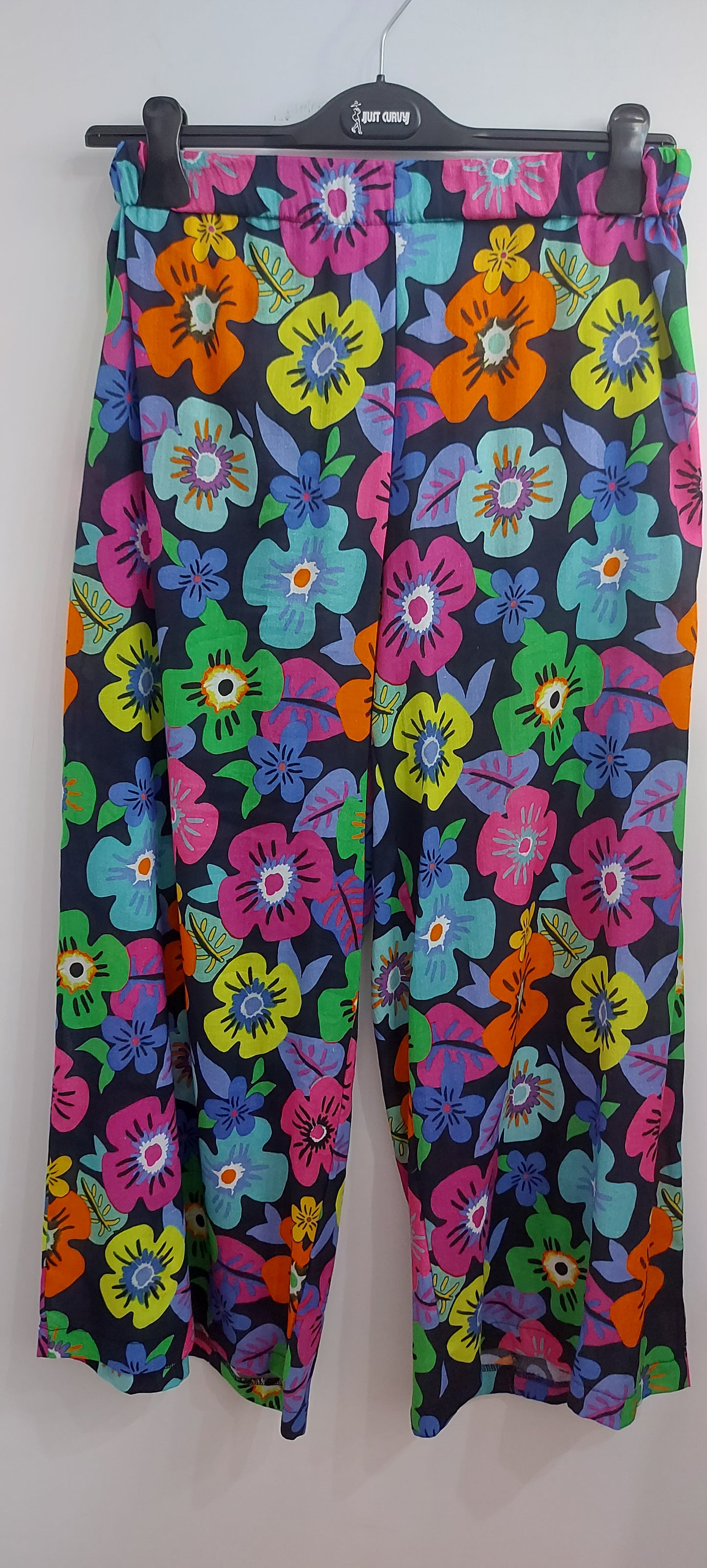 Pantalone a fiori